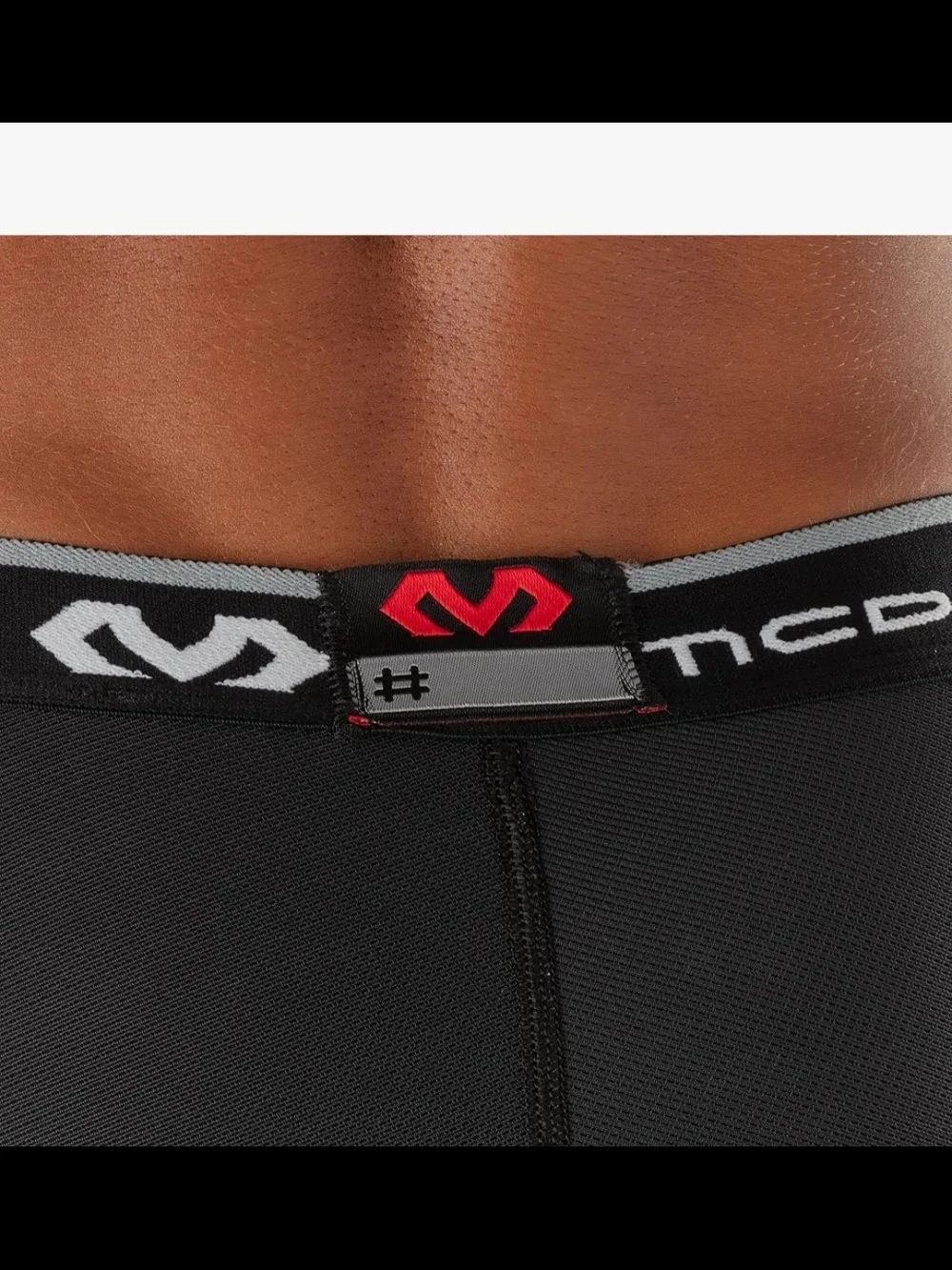 McDavid Men’s Black Athletic Compression Shorts